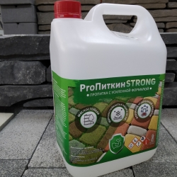 Пропитка (импрегнат) для тротуарной плитки и камня ProПиткин STRONG с усиленной формулой