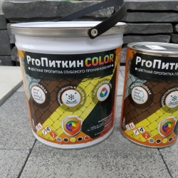 Цветная пропитка (импрегнат) для тротуарной плитки  ProПиткин COLOR 